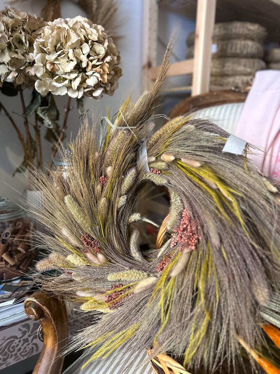 Ghirlanda Fiori Secchi - immagine 2