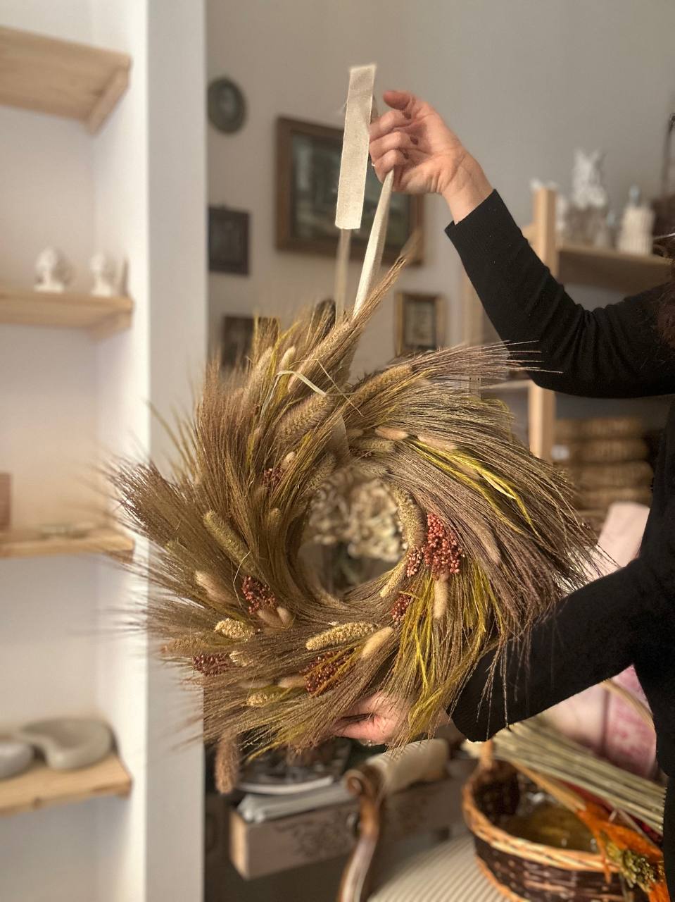 Ghirlanda Fiori Secchi