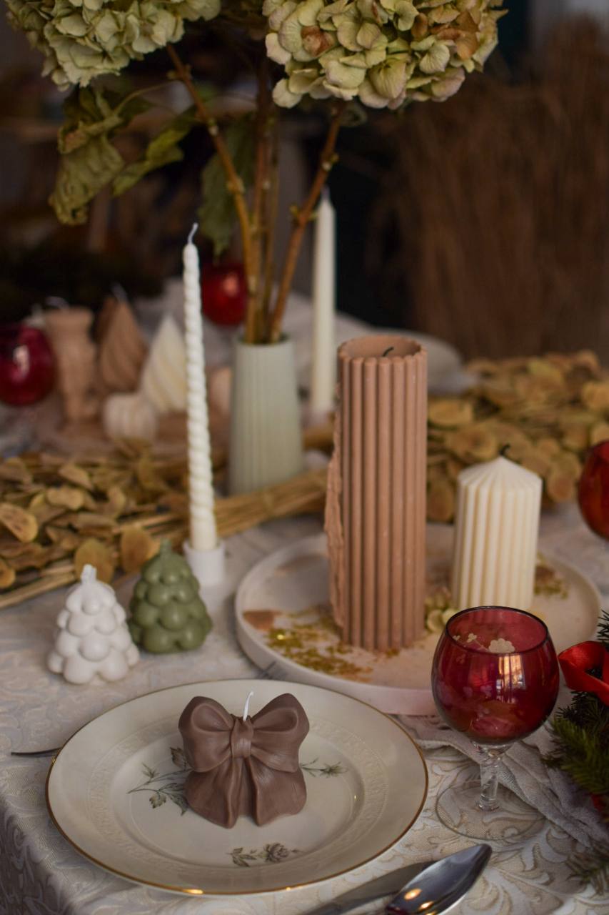 Candela Fiocco di Natale - immagine 3