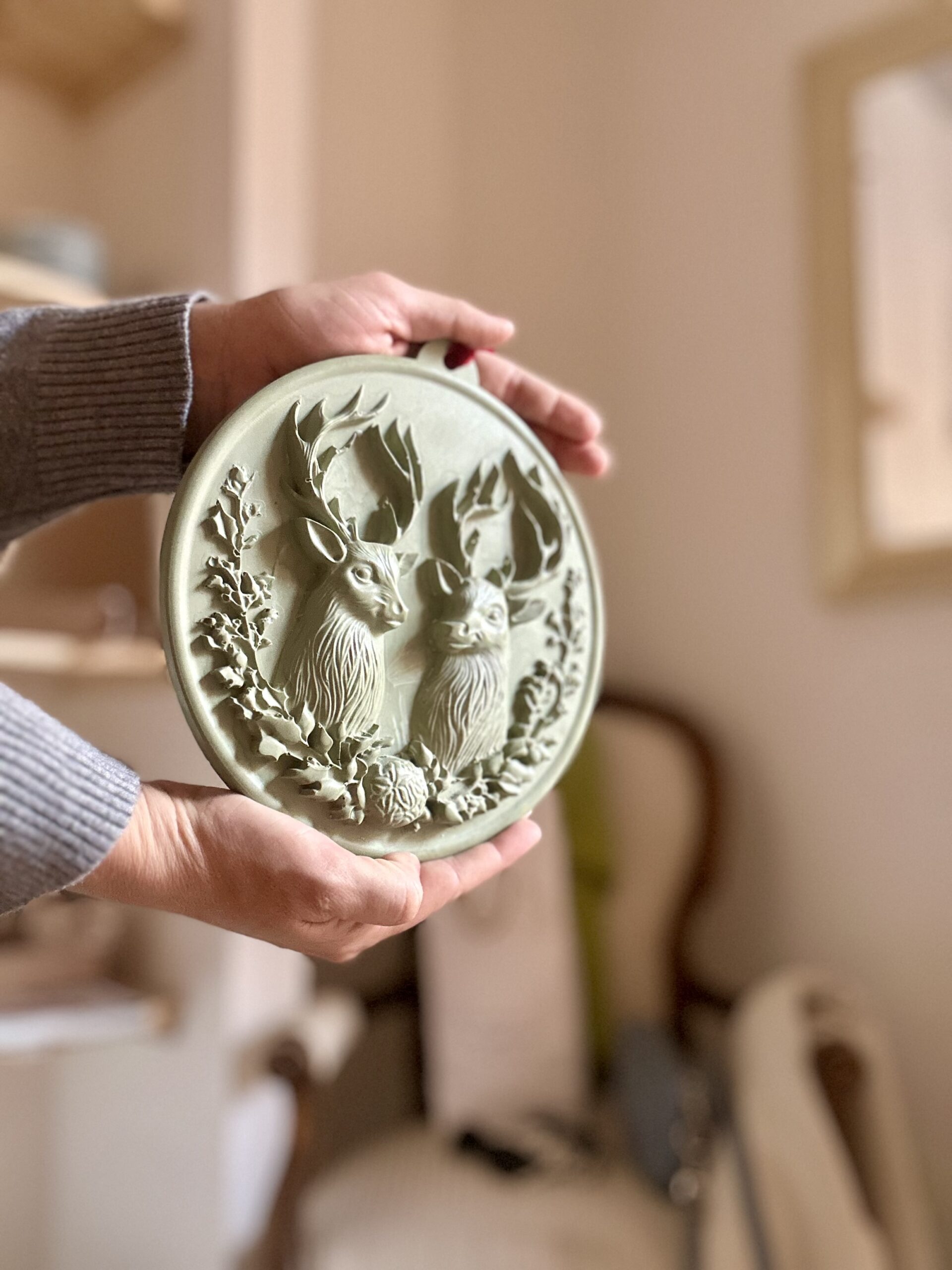 Decoro da parete Renne di Natale - immagine 4